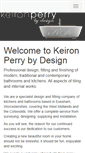 Mobile Screenshot of keironperrybydesign.com